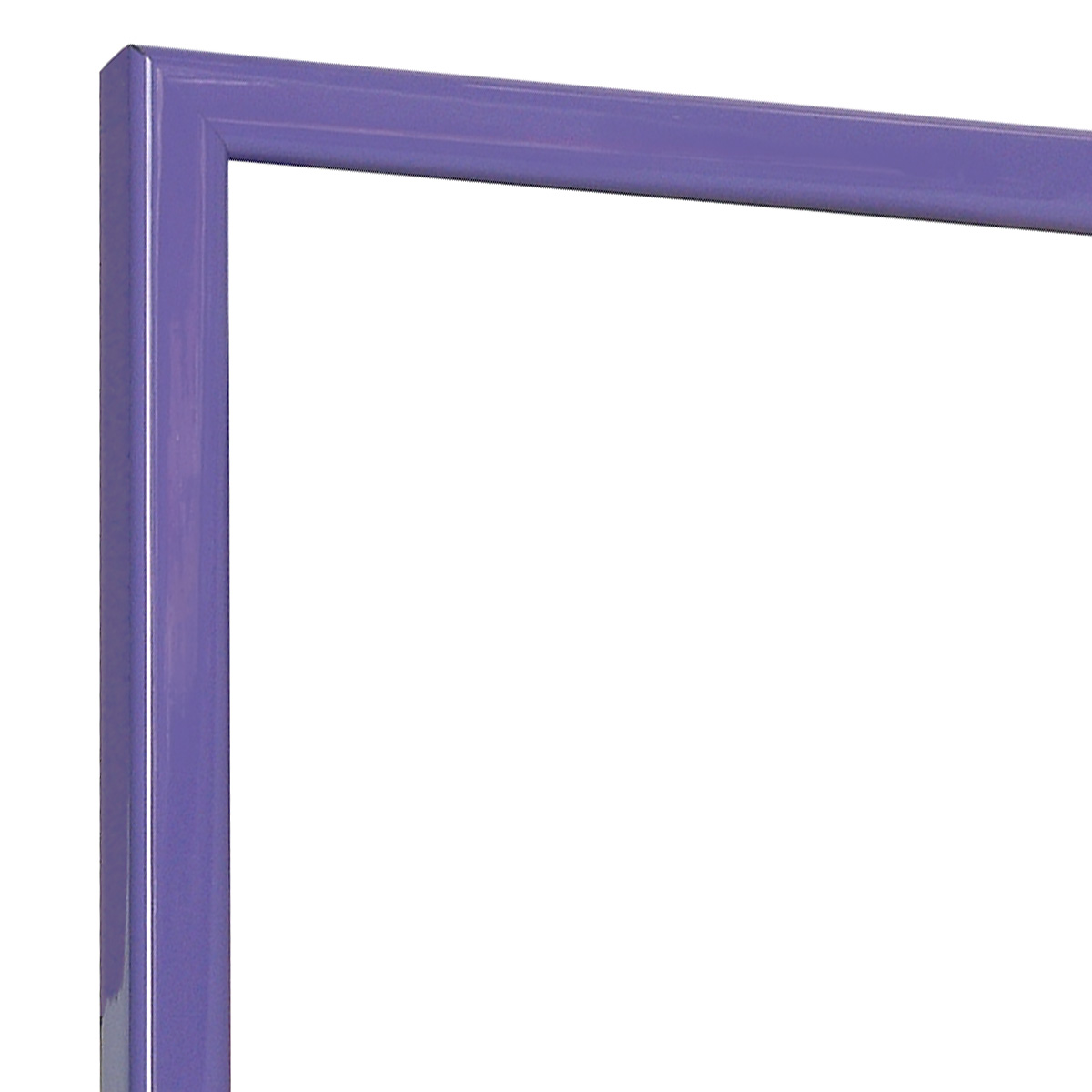 Moulding finger-jointed pine, width 14mm - purple - Corner