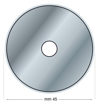 Blades for wheel cutter 236 and 23360/23399 - Pack 1 blade