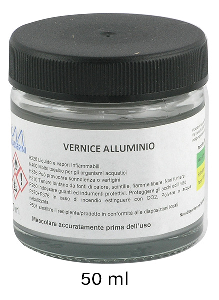 Liquid bronze varnish, 50 ml, Aluminum 