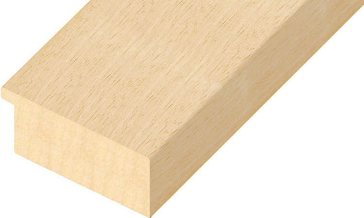 Moulding lime tree, width 70mm, height 32 - bare timber - 7032TIGLIO