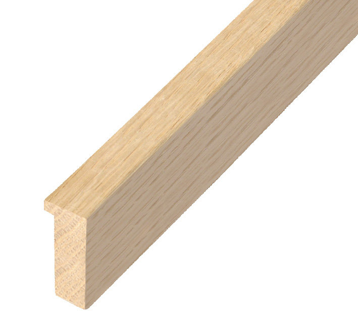 Moulding oak - width 15mm - height 32mm - Oak bare timber