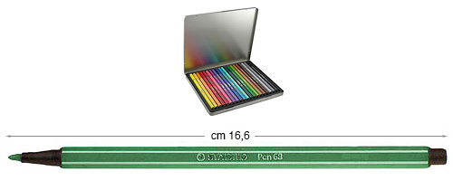 Stabilo Pen 68 markers, Emerald