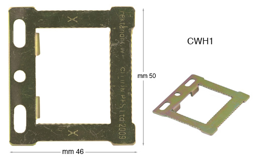 Hangers CWH1 for stretcher bars - Pack 50 pieces