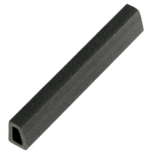 Spacer plastic, 10mm - black - D10NERO