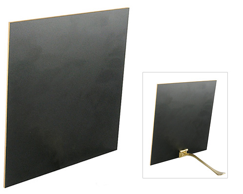 Black backs MDF without strut - 13x18 cm - 10 pieces