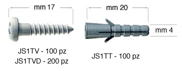 Screws for Top Rail - Pack 200 pcs