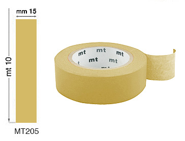 Colored adhesive tapes mm 15x7 mt - Gold