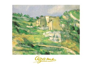 Poster: Cezanne: Case all'Estaque -  cm 70x50