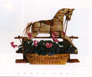 Poster: Noel: Antique Rocking Horse  -  94x79