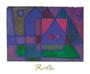 Poster: Klee: Cameretta a Venezia - 80x60