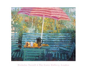 Poster: Verrall: The Pink Umbrella - cm 50x40