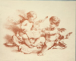 Print: Putti - cm 30x24