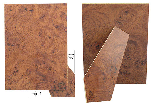 Briar rectangular strut backs - 9x13 cm