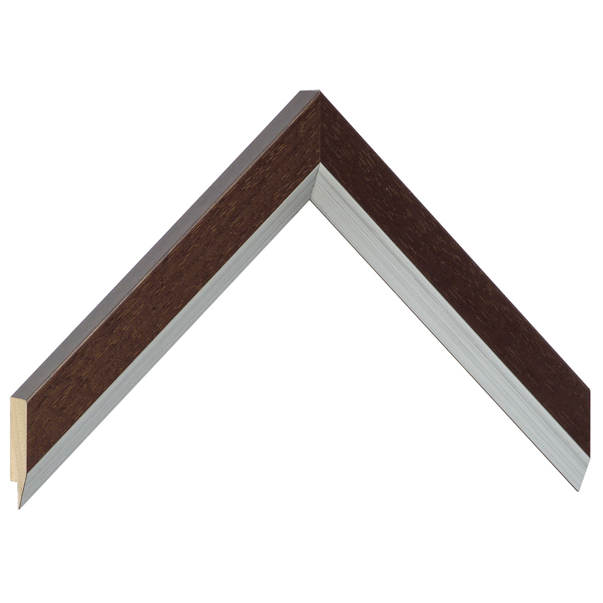 Moulding ayous, width 28mm height 20 - Walnut - Sample