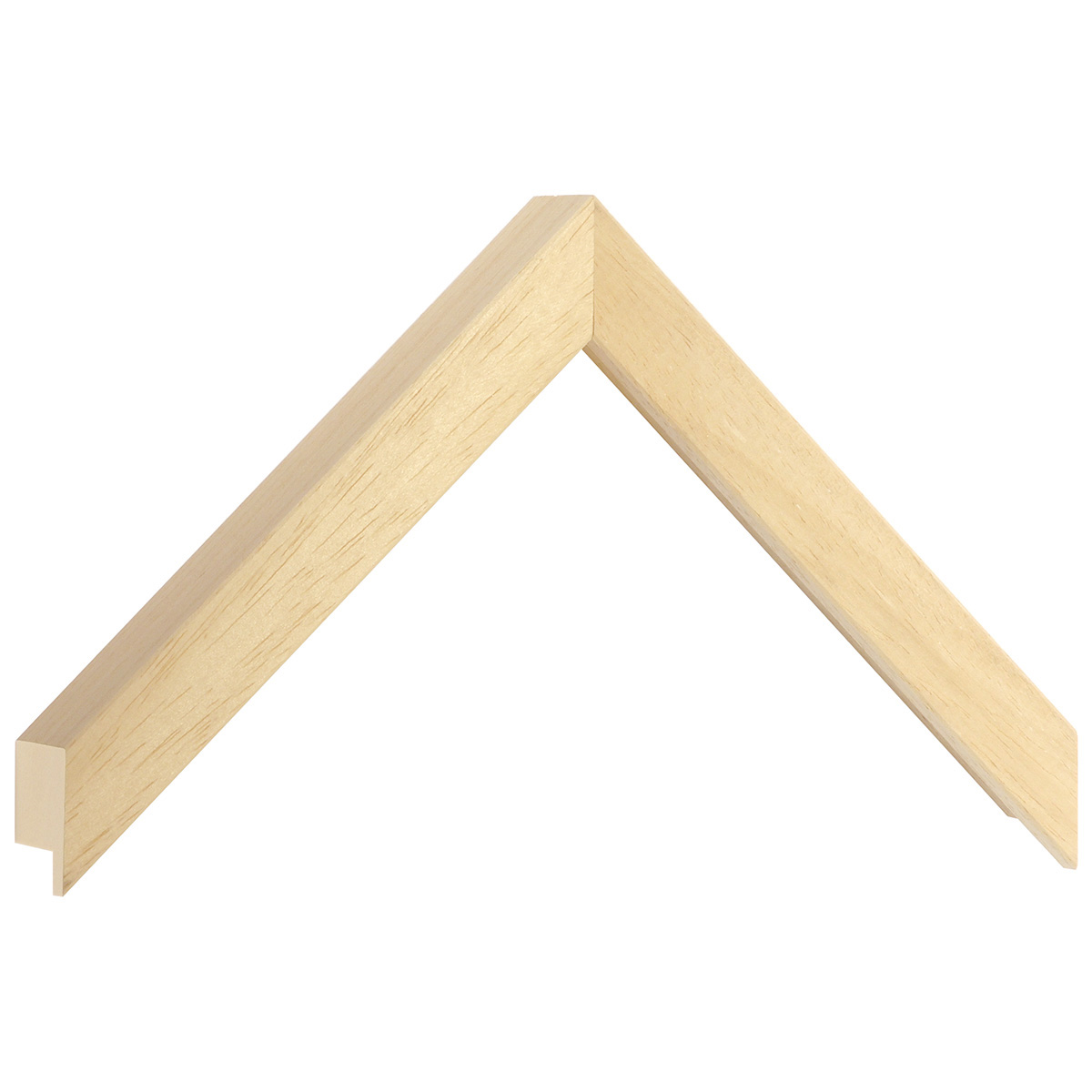 Moulding lime tree, width 20mm, height 32 - bare timber - Sample