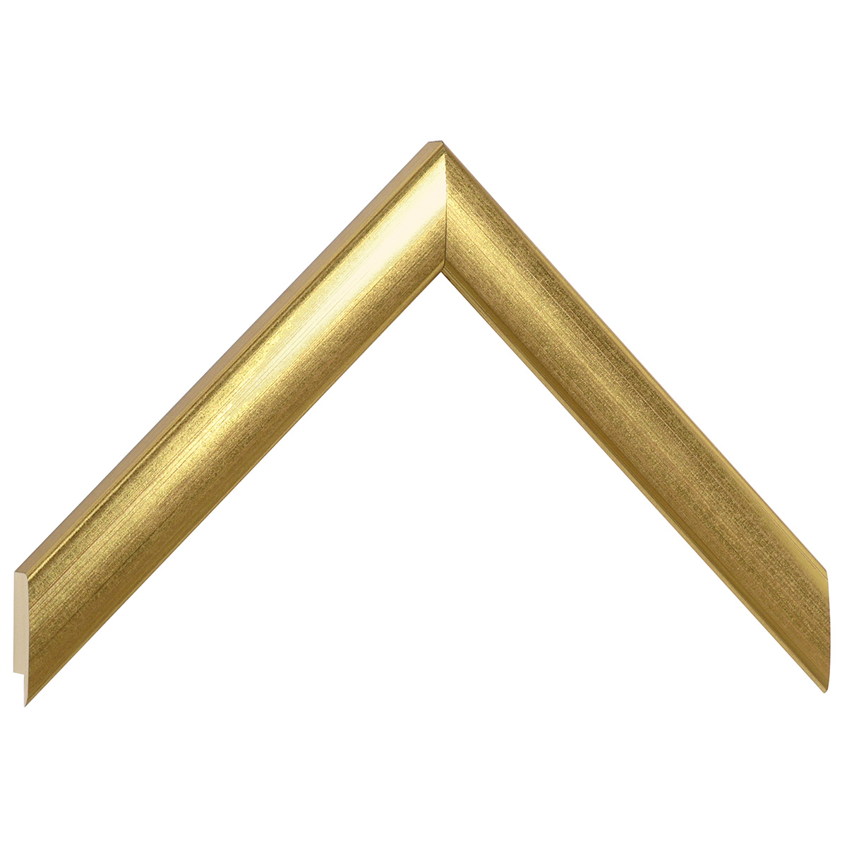 Moulding ayous, width 23mm, height 13mm - Gold - Sample