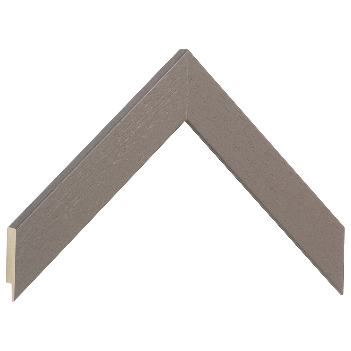 Moulding ayous, width 30mm height 14 - sepia, open grain - Sample