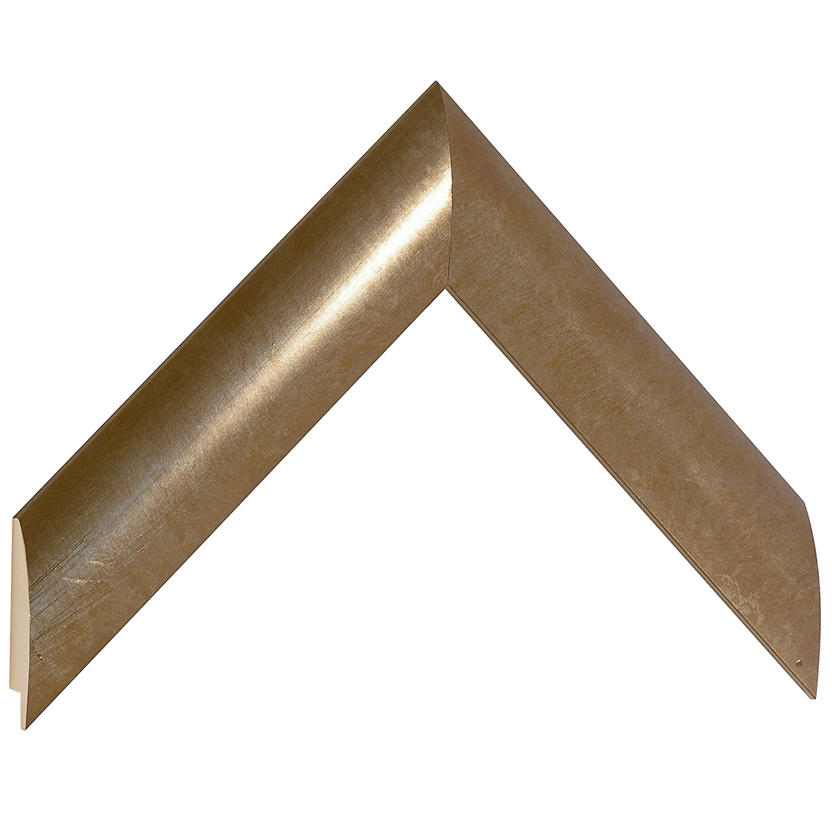 Moulding finger-jointed pine, width 35mm - bronze finish - Sample