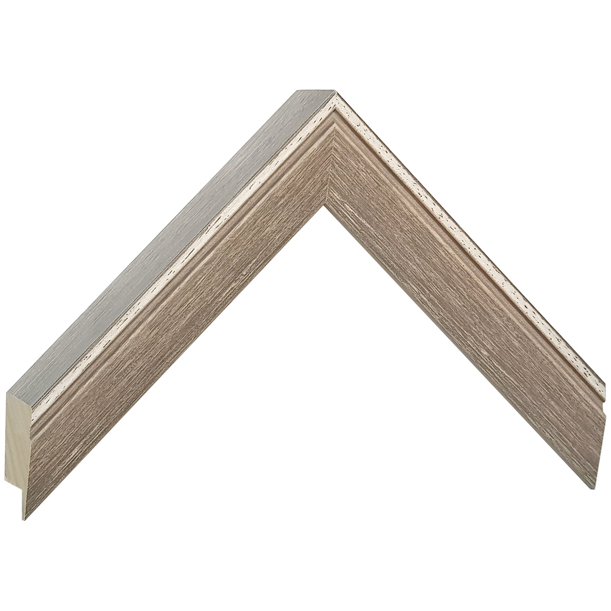 Moulding ayous, height 40mm width 28 - Brown - Sample